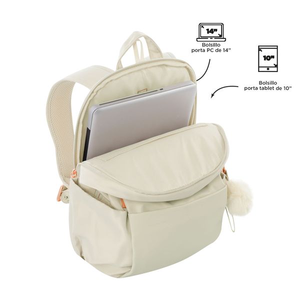 Mochila Mediana Porta Laptop 14 | 20 L ADELAIDE 1 2.0