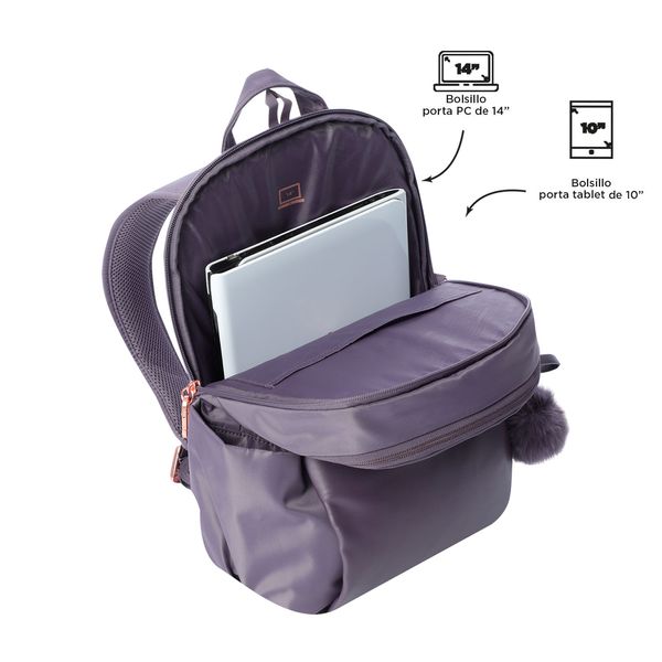 Mochila Mediana Porta Laptop 14 | 20 L ADELAIDE 1 2.0
