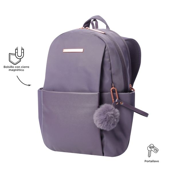 Mochila Mediana Porta Laptop 14 | 20 L ADELAIDE 1 2.0