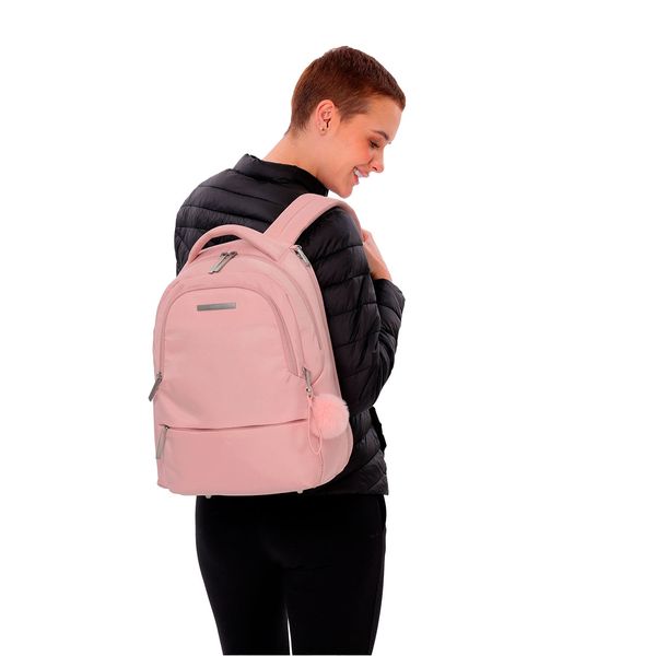 Mochila De Moda Para Mujer Con Porta Laptop 14 Repelente A Liquidos Con Bolsa Secreta Adelaide 2 2.0