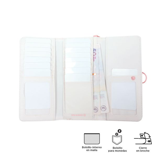 Cartera Soft Sub Rosa grande