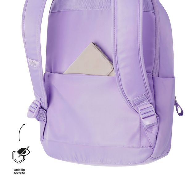 Mochila De Moda Para Mujer Con Porta Laptop 14 Repelente A Liquidos Con Bolsa Secreta Adelaide 3