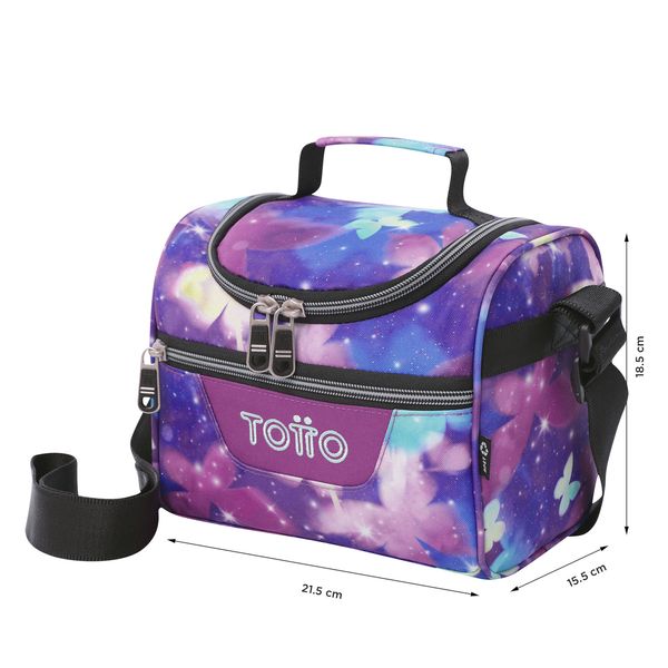Lonchera Nina | Termica Repelente a Liquidos PIZARRA GLITTER