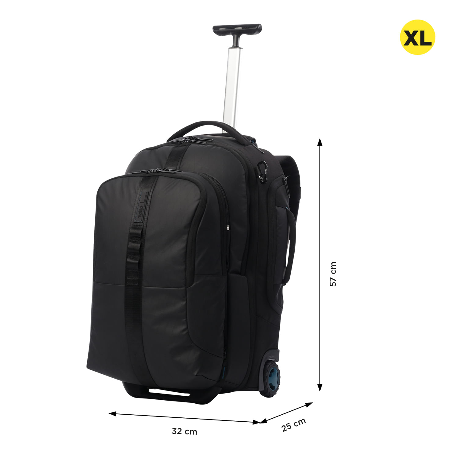 Mochila Ergonómica Extra Grande Con Ruedas Porta Laptop 36
