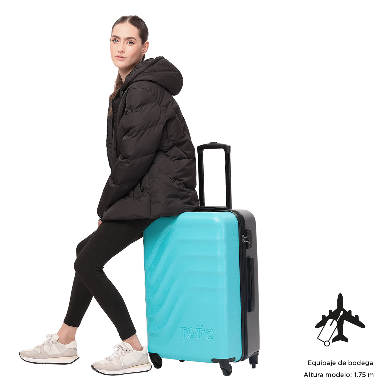 Maleta De Bodega Bazy 23 Kg Azul