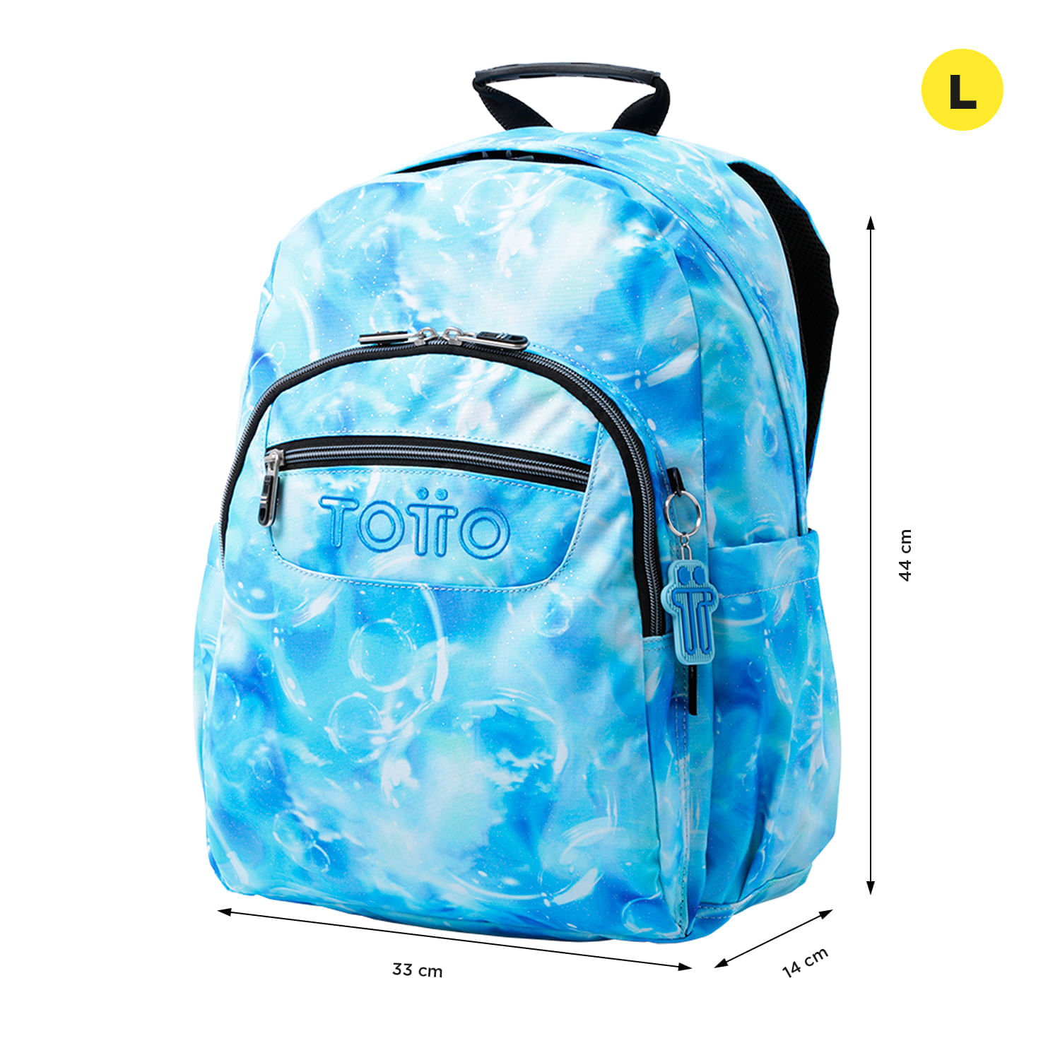 Mochila Escolar Ergonómica Porta Laptop 14 Repelente A Líquidos
