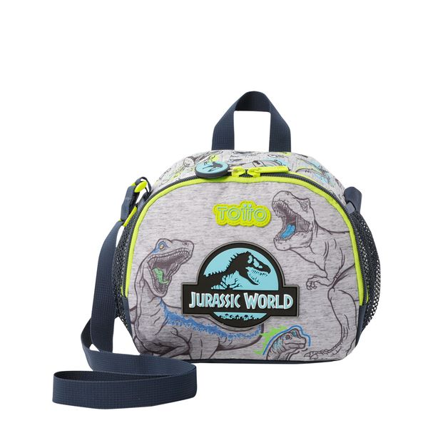 Lonchera Termica para Nino Jurassic World Mediana Gris