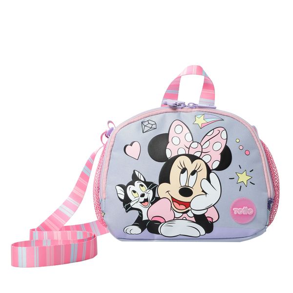 Lonchera con Aislamiento Termico Minnie  Gris