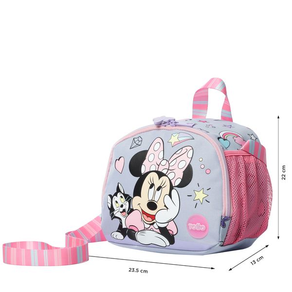 Lonchera con Aislamiento Termico Minnie  Gris