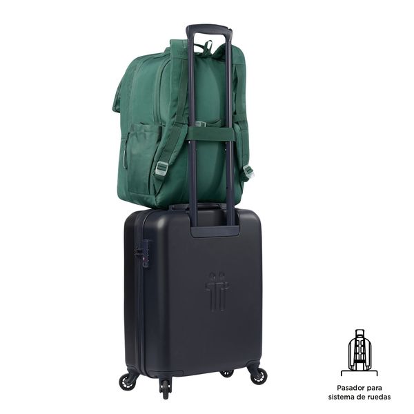 Mochila de Viaje Grande Elan Travel Verde