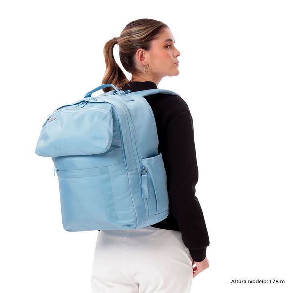 Mochila de Viaje Grande Elan Travel Azul
