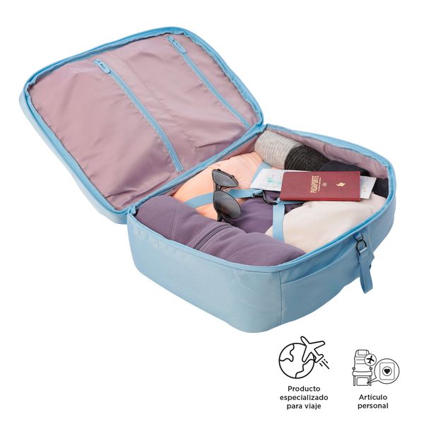 Mochila de Viaje Grande Elan Travel Azul