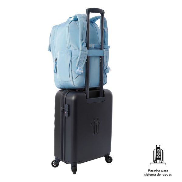 Mochila de Viaje Grande Elan Travel Azul