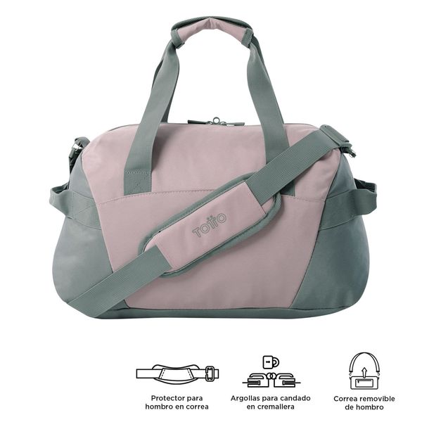 Maleta deportiva de viaje Active Pro Pequena Rosada