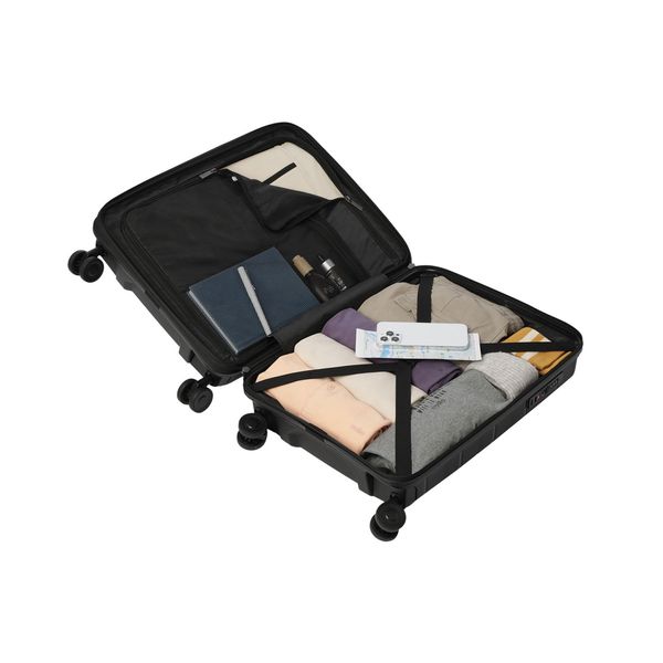 Maleta de Cabina 360 Glide de 10 kilos Negra