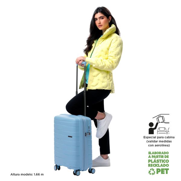 Maleta de Cabina 360 Glide de 10 kilos Azul