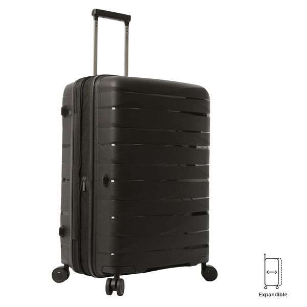 Maleta de 23 Kg 360 Glide Mediana Negra