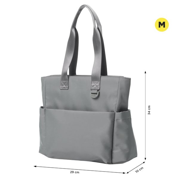 Shopping Bag para Mujer Sue Porta Tablet 10 pulgadas Gris