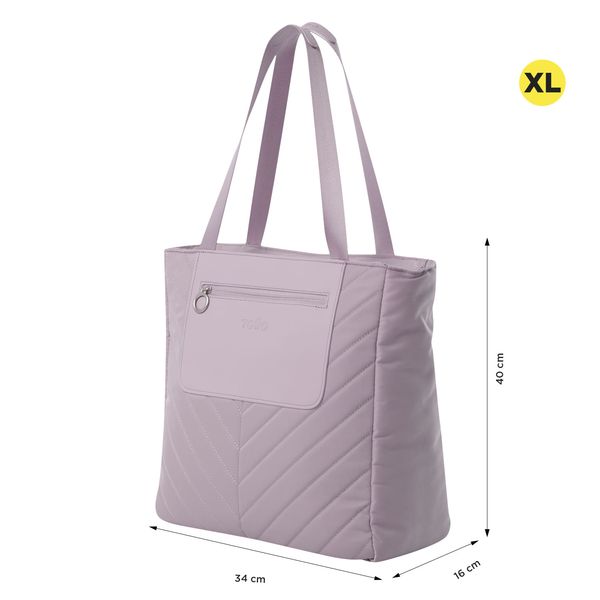 Shopping Bag para Mujer Malawi Porta PC 13 pulgadas Rosado