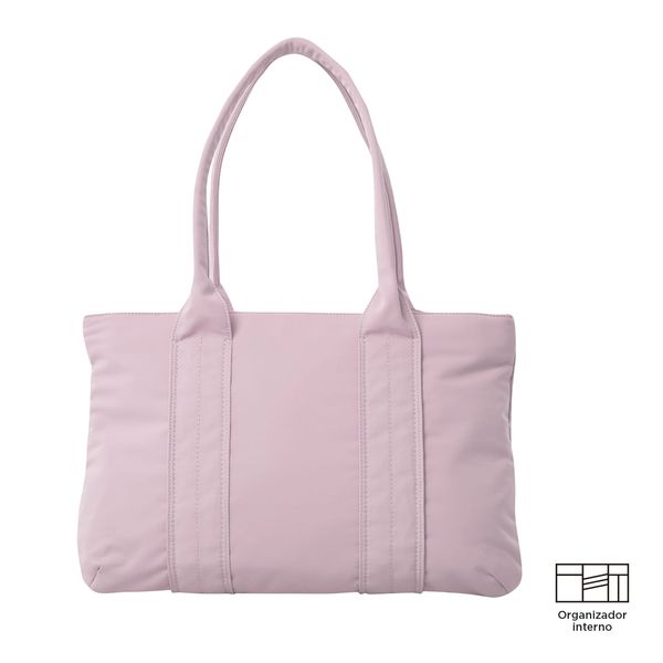 Shopping Bag para Mujer Sicilia Porta PC 16 pulgadas Rosado