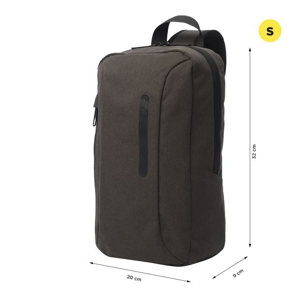 Bolsa Hombre Porta Tableta 10 pulgadas Felt Cafe