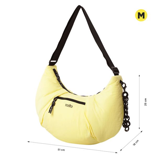 Bolsa para Mujer Escandinavia Crossbody Mediano Amarillo