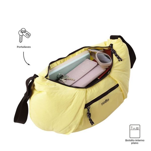 Bolsa para Mujer Escandinavia Crossbody Mediano Amarillo