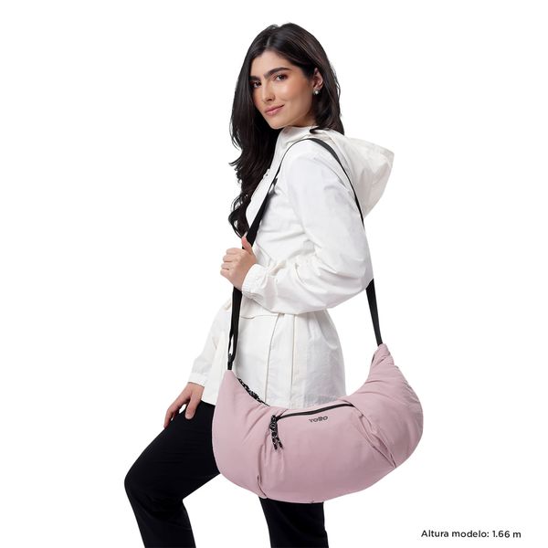 Bolsa para Mujer Escandinavia Crossbody Mediano Rosado