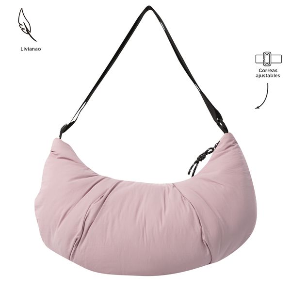 Bolsa para Mujer Escandinavia Crossbody Mediano Rosado