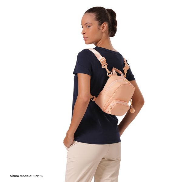 Mochila pequeno Yuen 2.0 Durazno Mujer