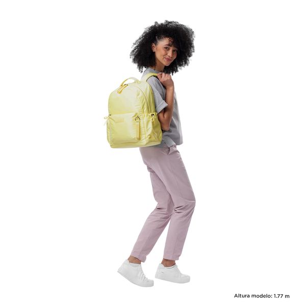Mochila Universitario Porta PC 14 pulgadas Estambul Amarillo Mujer