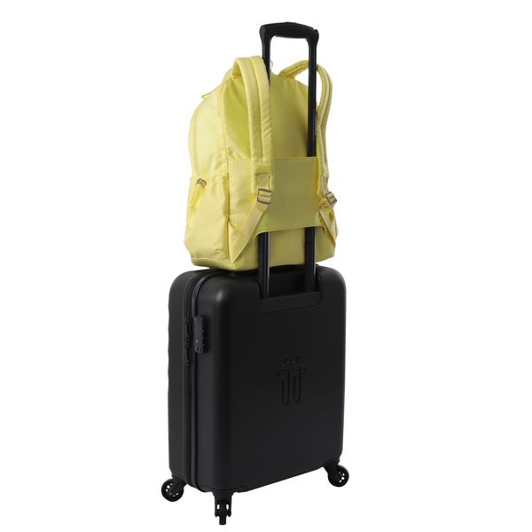 Mochila Universitario Porta PC 14 pulgadas Estambul Amarillo Mujer