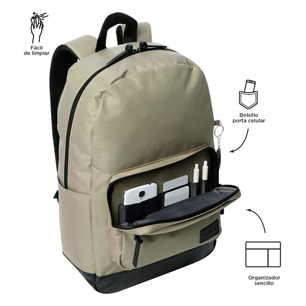 Mochila Universitario Porta PC 14 pulgadas Tocax Terreo Unisex