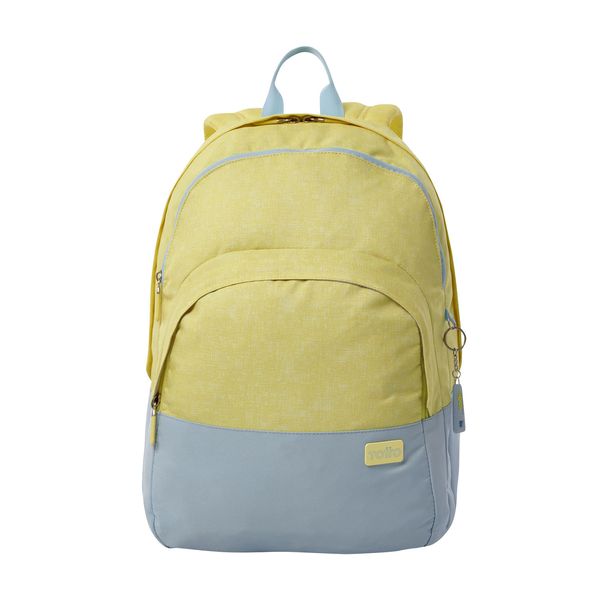 Mochila Universitario Porta PC 16 pulgadas Toluca 2.0 Amarillo/Azul Mujer