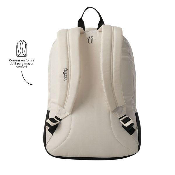 Mochila Universitario Porta PC 16 pulgadas Toluca 2.0 Blanco Mujer