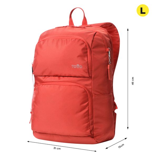 Mochila Universitario Porta PC 14 pulgadas Cloud Rojo Hombre