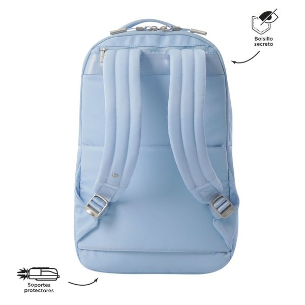 Mochila Ejecutivo Porta PC16 pulgadas Roxanne Azul Mujer