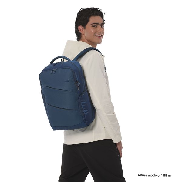 Mochila Ejecutivo Porta PC16 pulgadas  Slant Azul Hombre