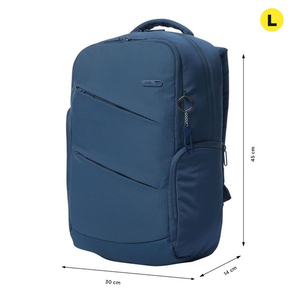 Mochila Ejecutivo Porta PC16 pulgadas  Slant Azul Hombre