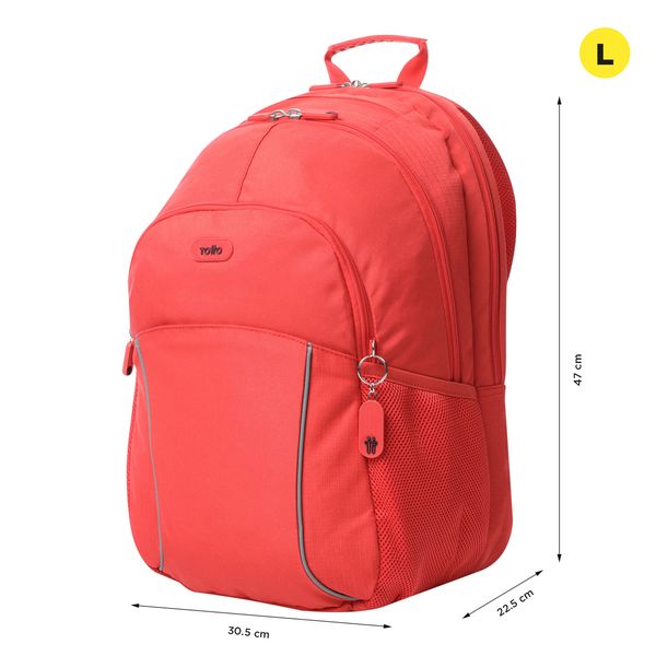 Mochila Universitario Porta PC 15.4 pulgadas Cambri 2.0 Rojo Hombre