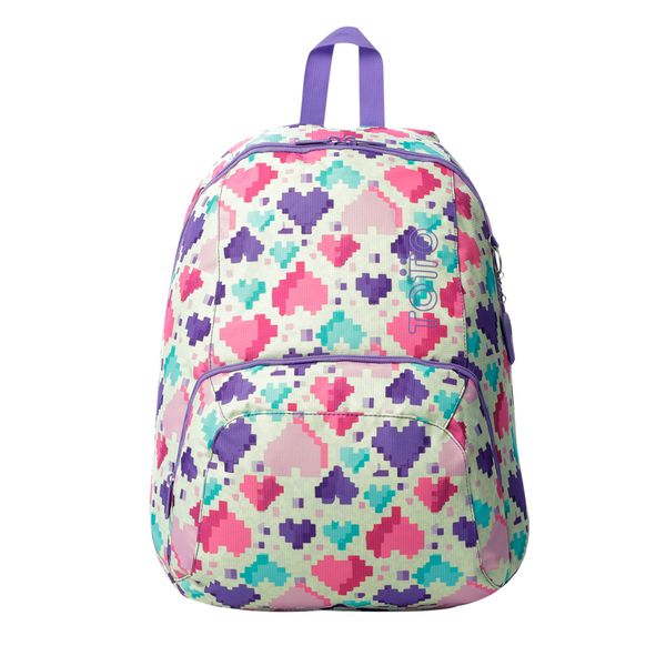 Mochila Universitario Ometto Blanco Mujer