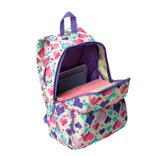 Mochila Universitario Ometto Blanco Mujer