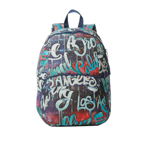 Mochila Universitario Ometto Rojo Hombre