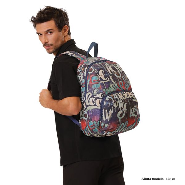 Mochila Universitario Ometto Rojo Hombre