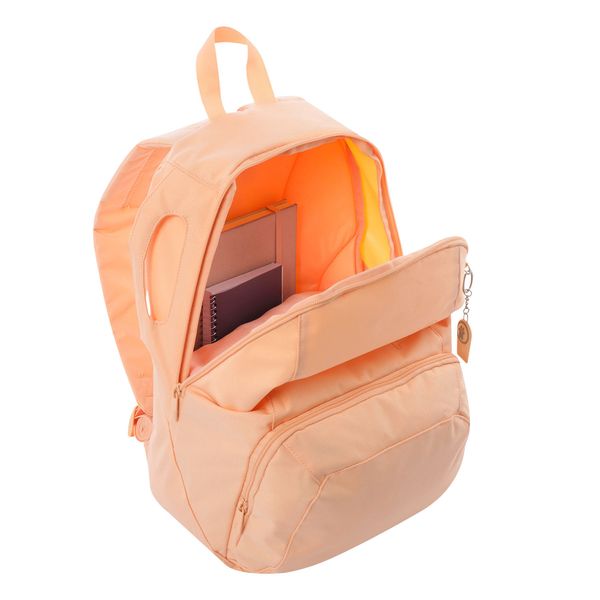 Mochila Universitario Ometto Durazno Mujer