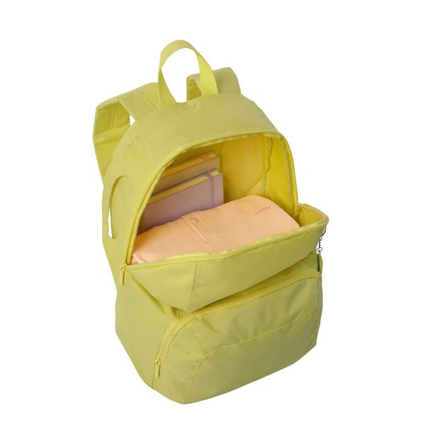 Mochila Universitario Ometto Amarillo Mujer