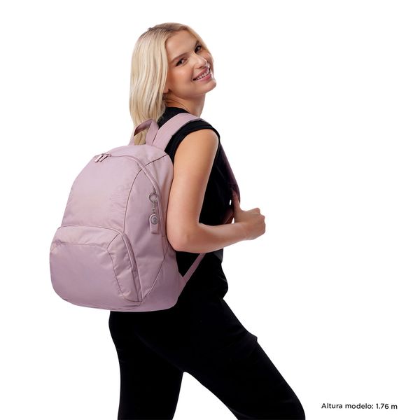 Mochila Universitario Ometto Rosado Mujer