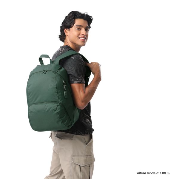 Mochila Universitario Ometto Verde Hombre