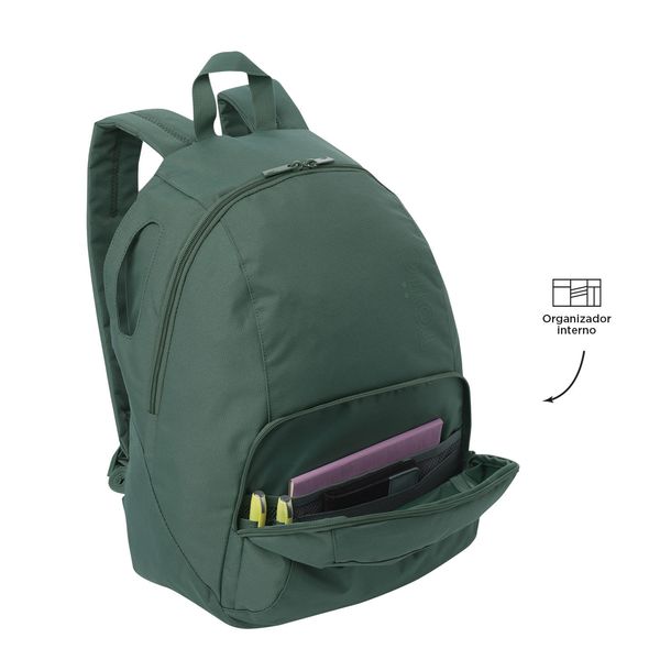 Mochila Universitario Ometto Verde Hombre