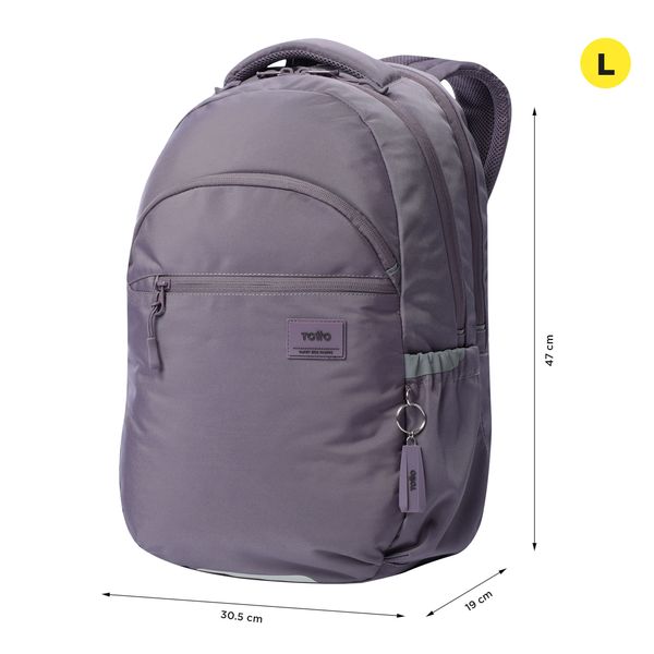 Mochila Universitario Porta PC 15.4 pulgadas Indo Morado Mujer